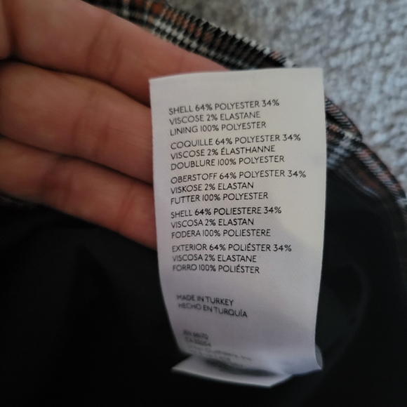 NWT Free People Sage Mini Skort / Brown Combo - Picture 8 of 9